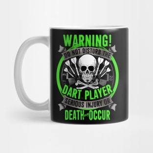 Crazy Do Not Disturb Dart Player Mug